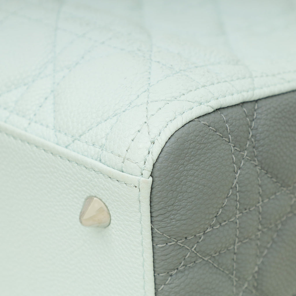 Christian Dior Tricolor Lady Dior Medium Bag
