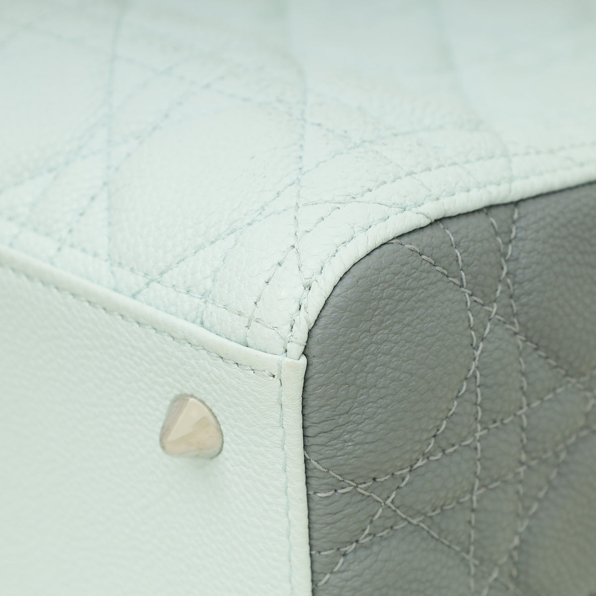 Christian Dior Tricolor Lady Dior Medium Bag
