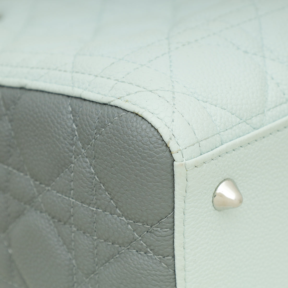Christian Dior Tricolor Lady Dior Medium Bag