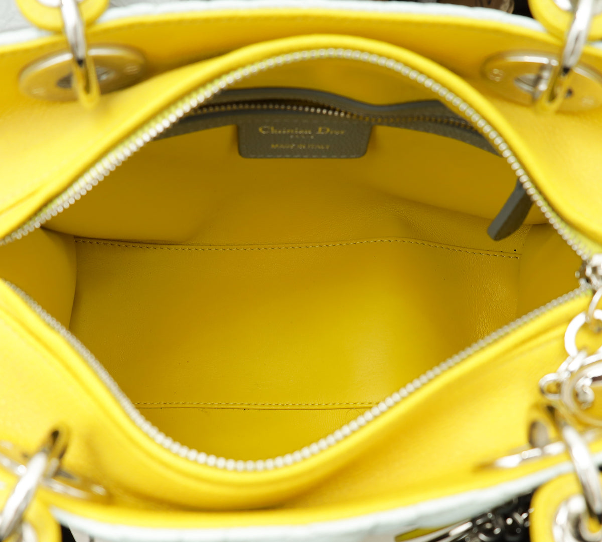 Christian Dior Tricolor Lady Dior Medium Bag