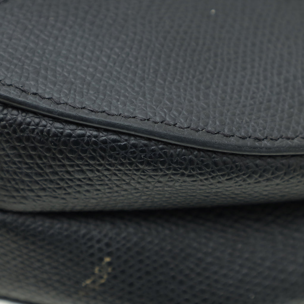 Christian Dior Black Mini Saddle Bag