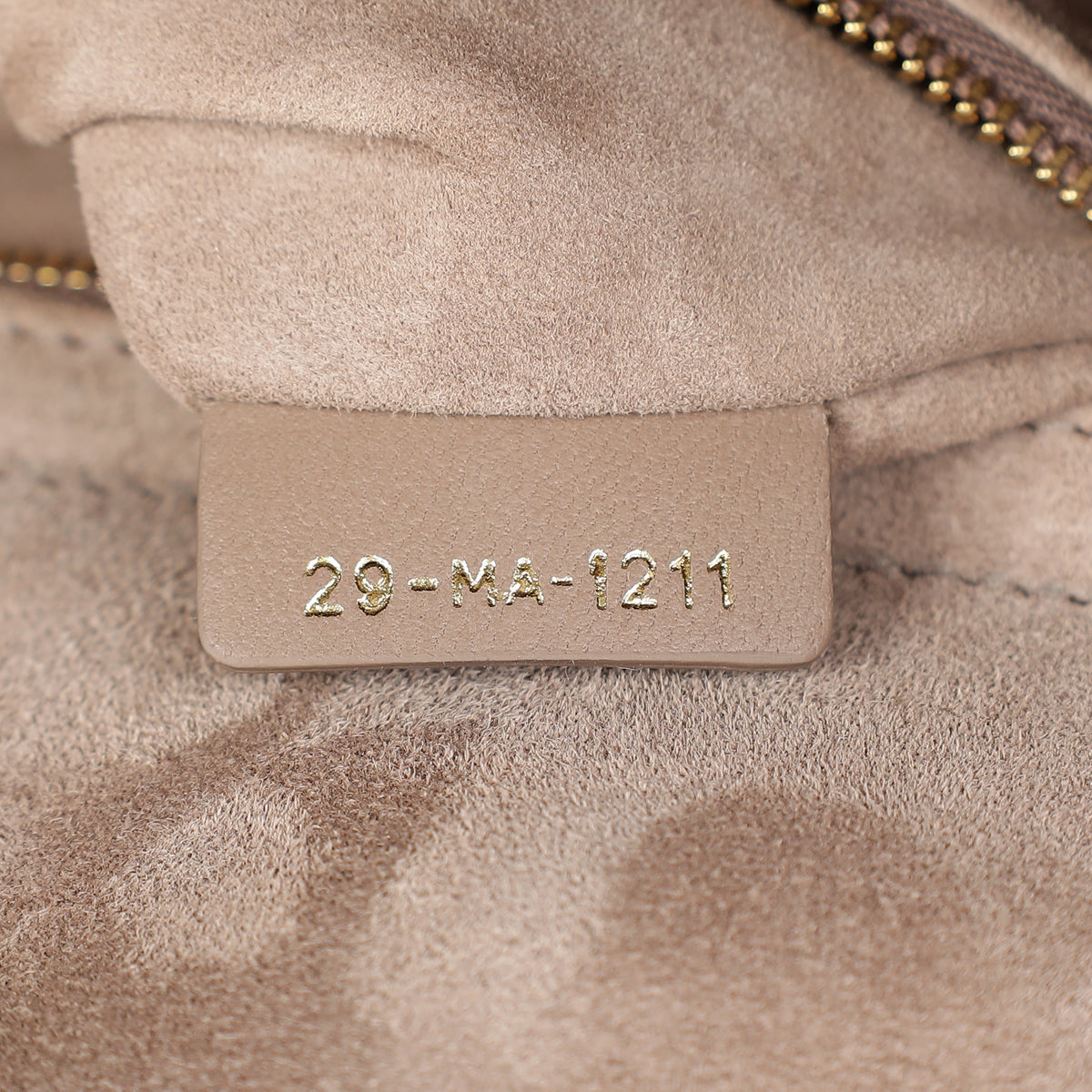 Christian Dior Taupe Gray Cannage Lady Dior Medium Bag