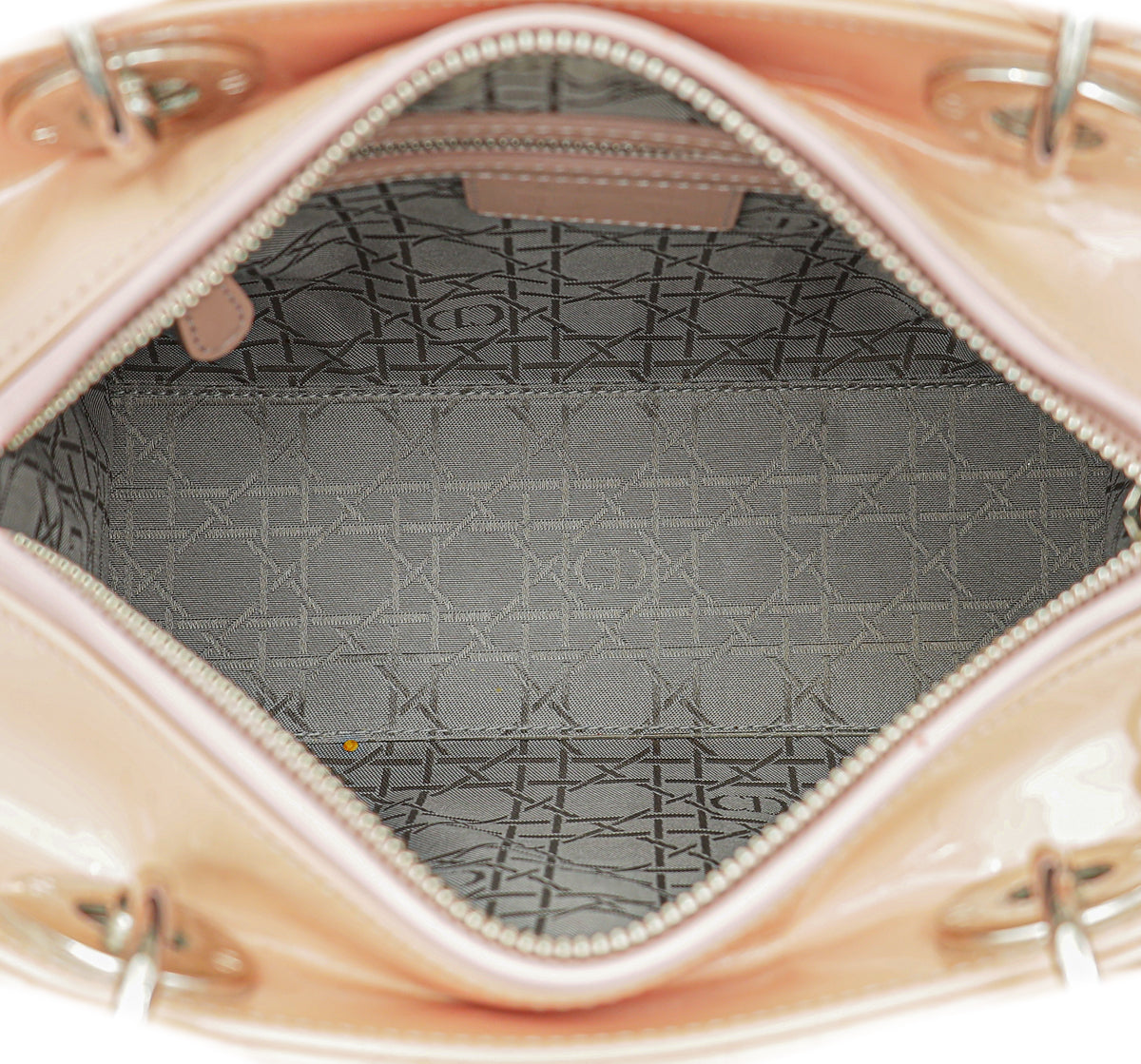 Christian Dior Cream Cannage Lady Dior Medium Bag