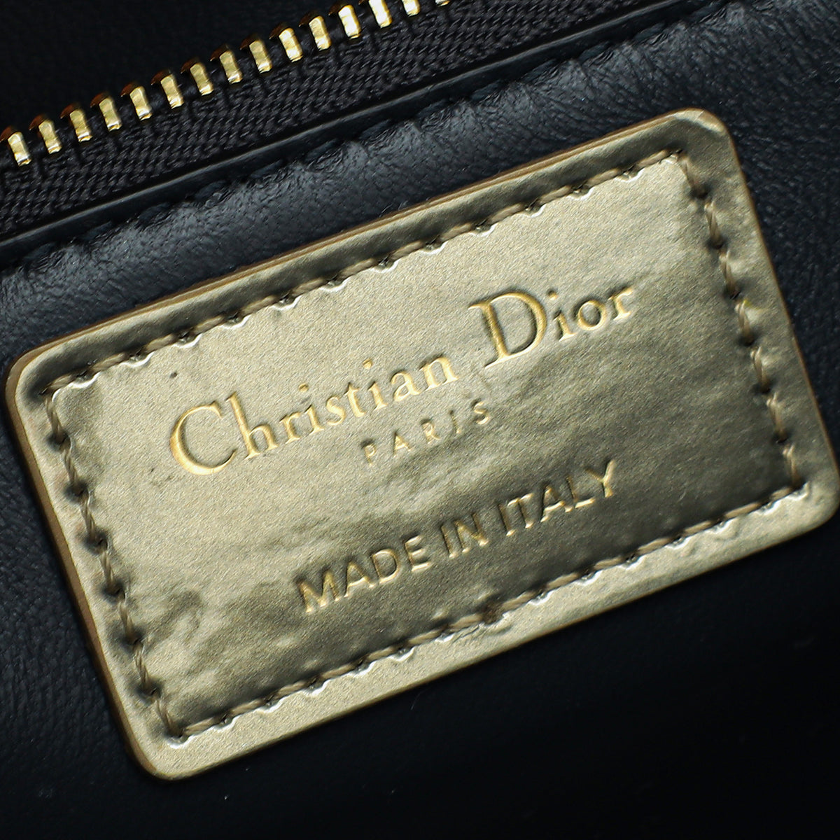 Christian Dior Champaign Microcannage 30 Montaigne Shoulder Bag