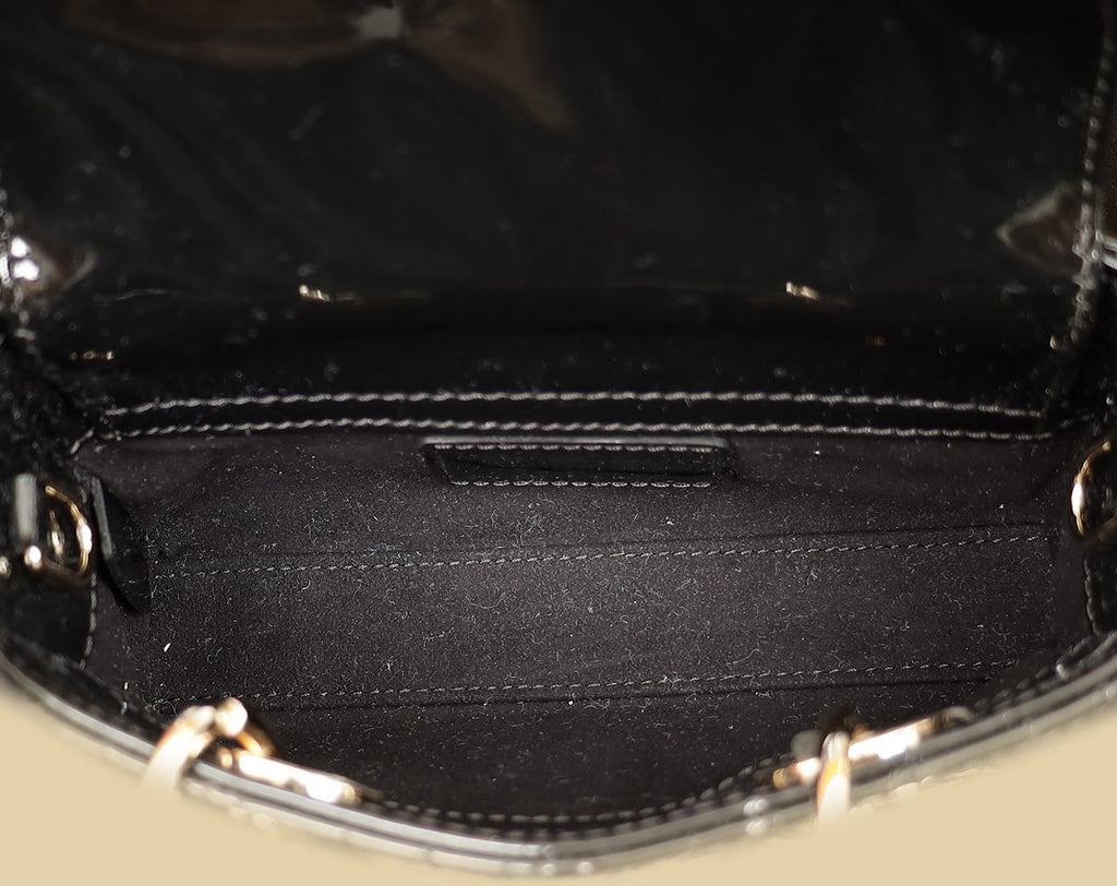 Christian Dior Black Cannage Micro Lady D-Joy Bag