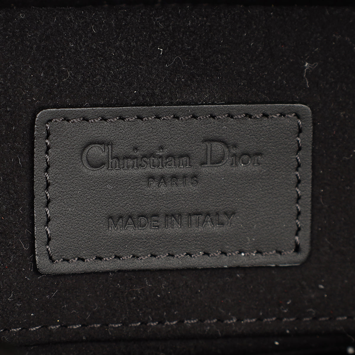 Christian Dior Black Ultramatte Cannage Lady D-Joy Small Bag