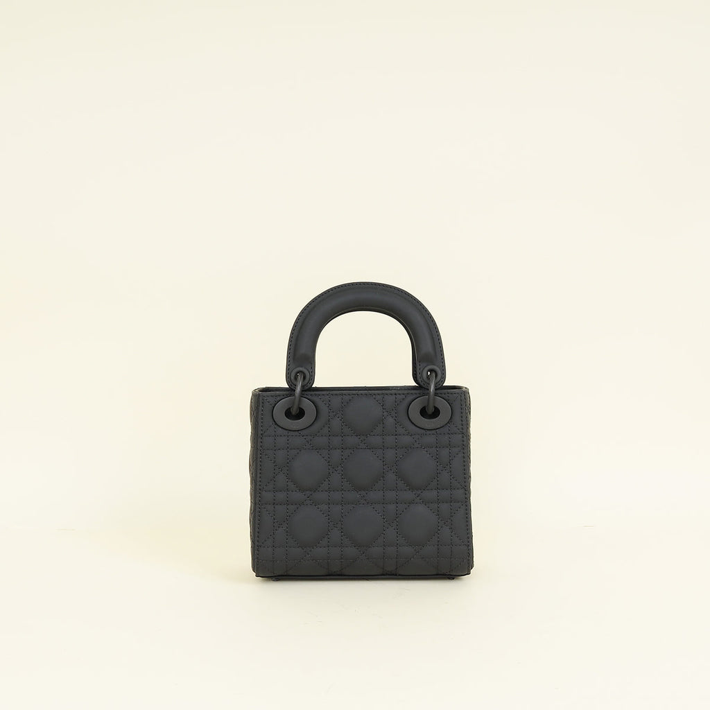 Christian Dior Ultramatte Lady Dior Mini Chain Bag