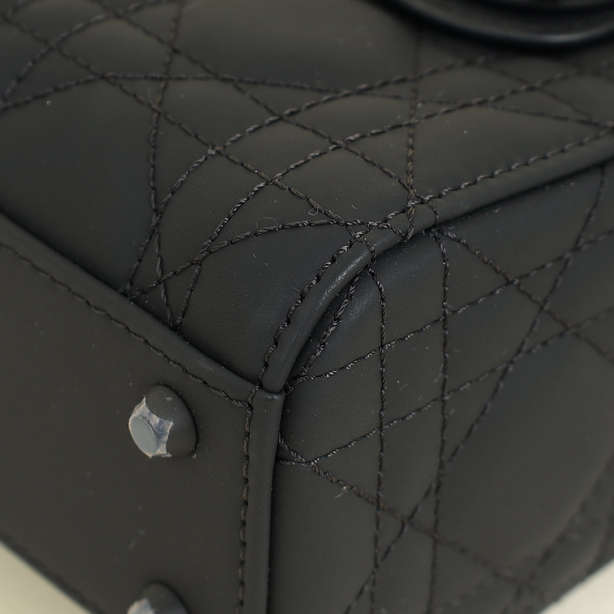 Christian Dior Ultramatte Lady Dior Mini Chain Bag