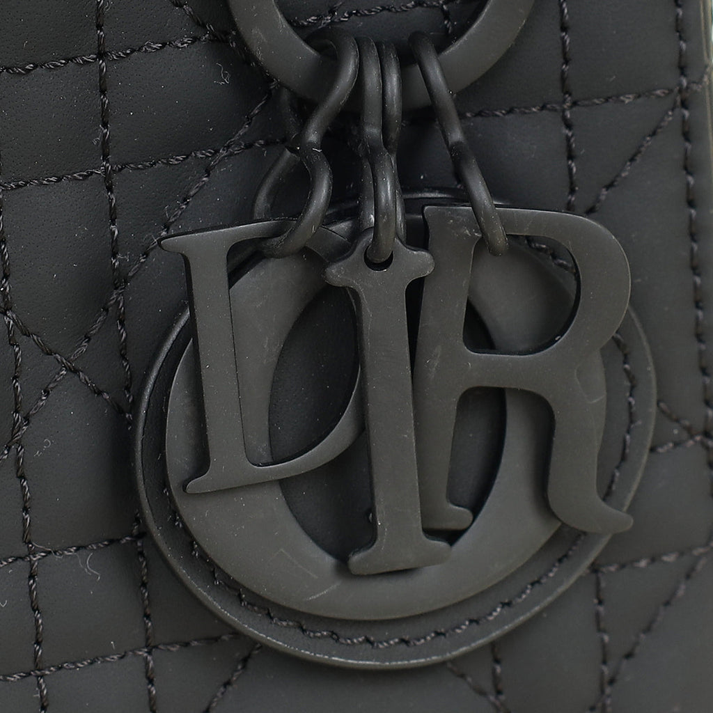Christian Dior Ultramatte Lady Dior Mini Chain Bag