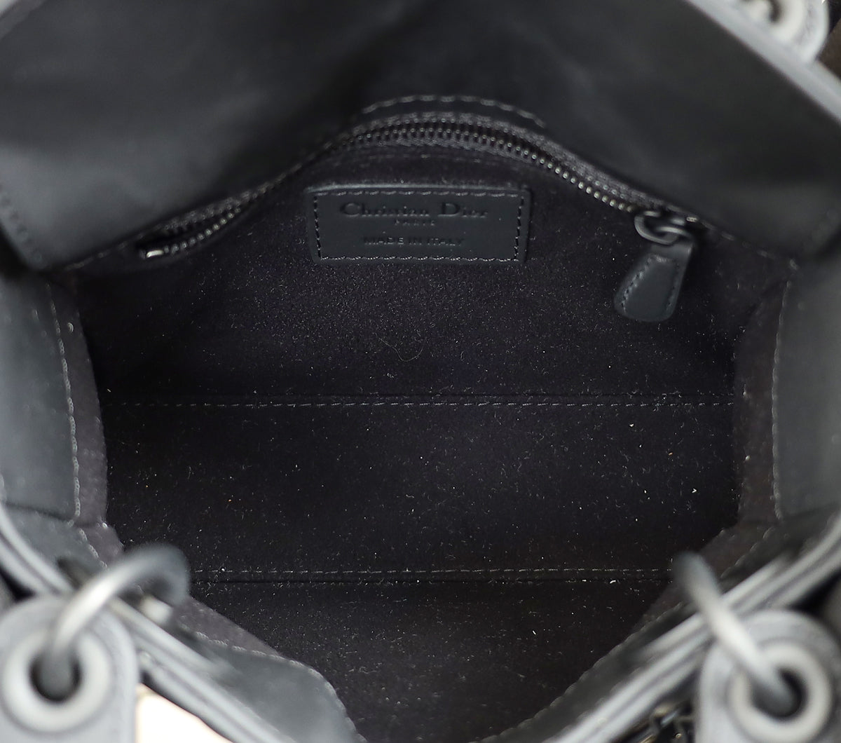 Christian Dior Ultramatte Lady Dior Mini Chain Bag