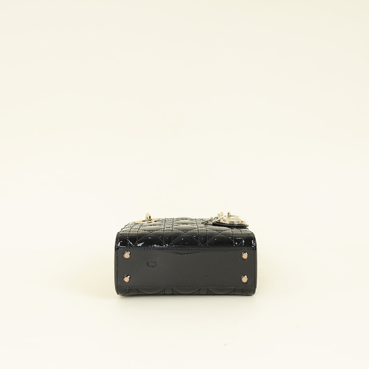 Christian Dior Black Lady Dior Mini Chain Bag
