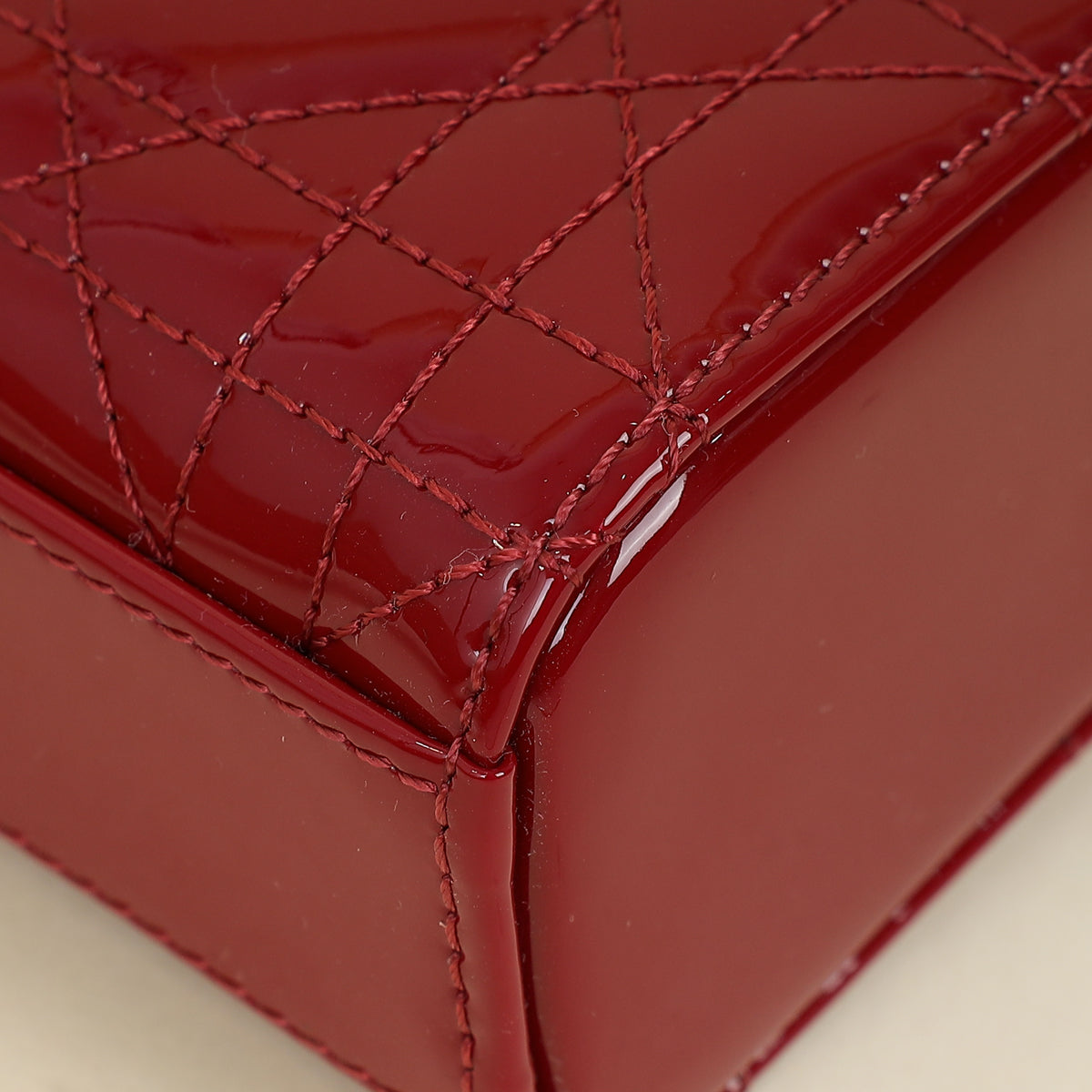 Christian Dior Red Cherry Lady D-Joy Micro Bag