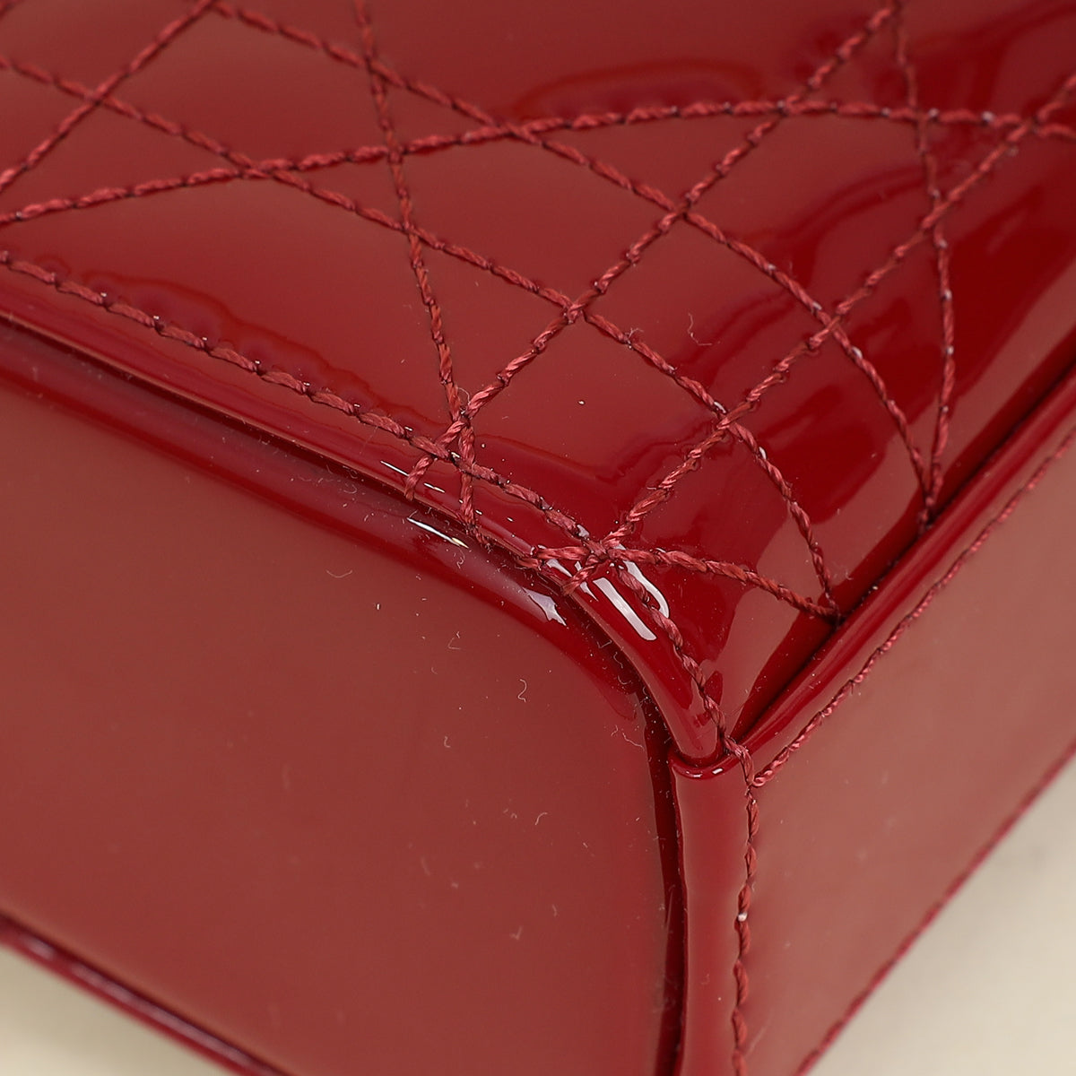 Christian Dior Red Cherry Lady D-Joy Micro Bag