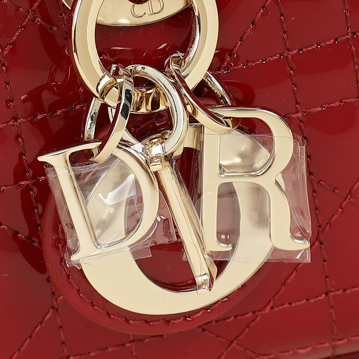 Christian Dior Red Cherry Lady D-Joy Micro Bag