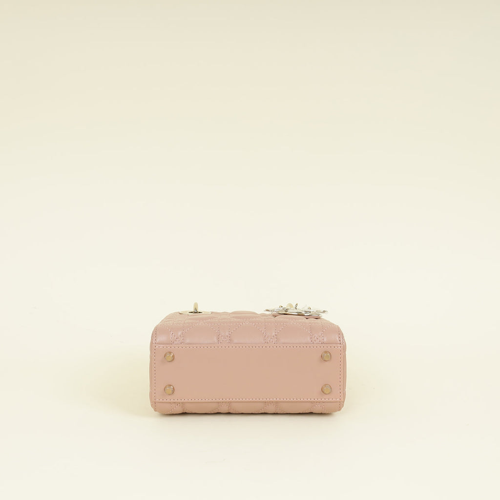 Christian Dior Blush Pink Lady Dior Mini Chain Bag