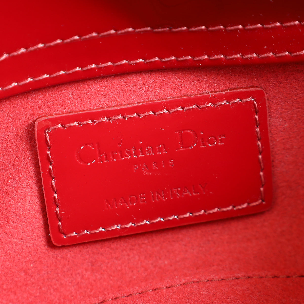 Christian Dior Red Cherry Lady D-Joy Micro Bag