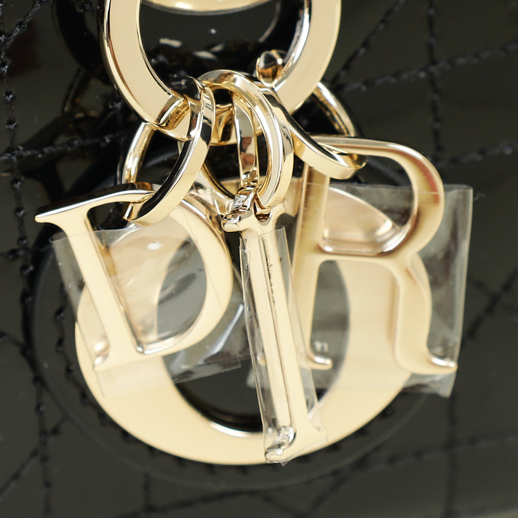 Christian Dior Black Lady D-Joy Micro Bag