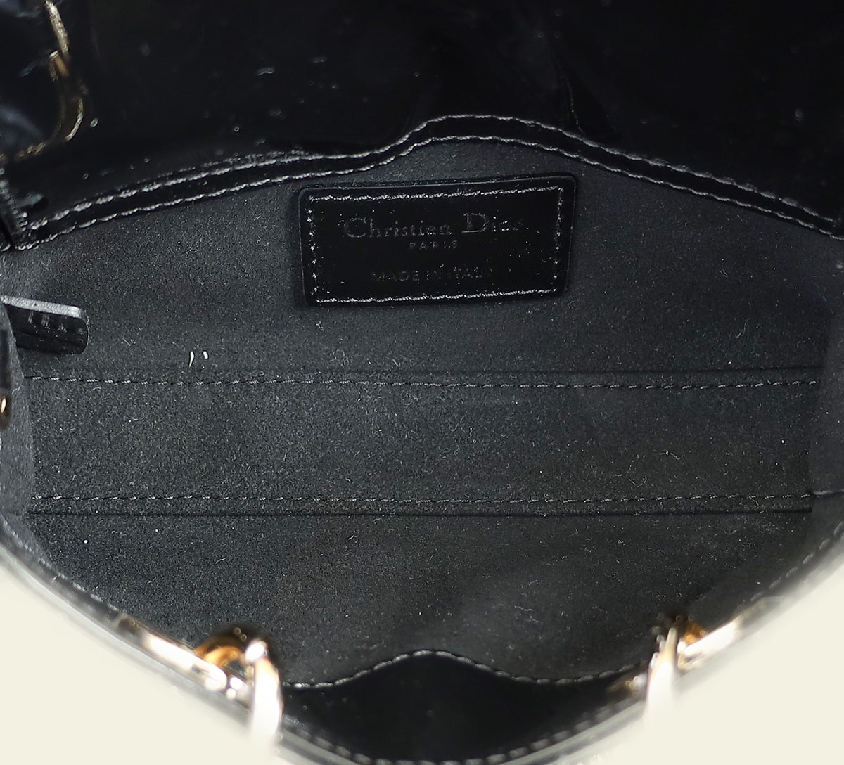 Christian Dior Black Lady D-Joy Micro Bag