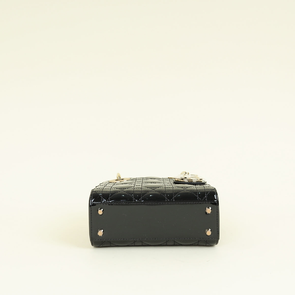 Christian Dior Black Lady Dior Mini Chain Bag