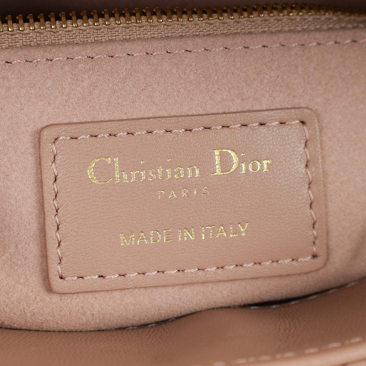 Christian Dior Blush Lady Dior Mini Chain Bag