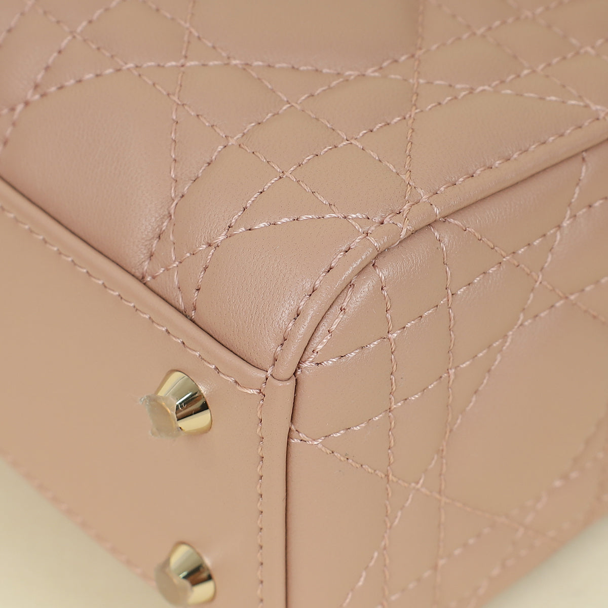 Christian Dior Blush Lady Dior Mini Chain Bag