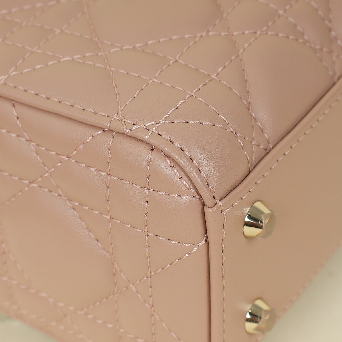 Christian Dior Blush Lady Dior Mini Chain Bag