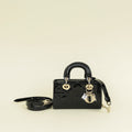 Christian Dior Black Lady D-joy Micro Bag