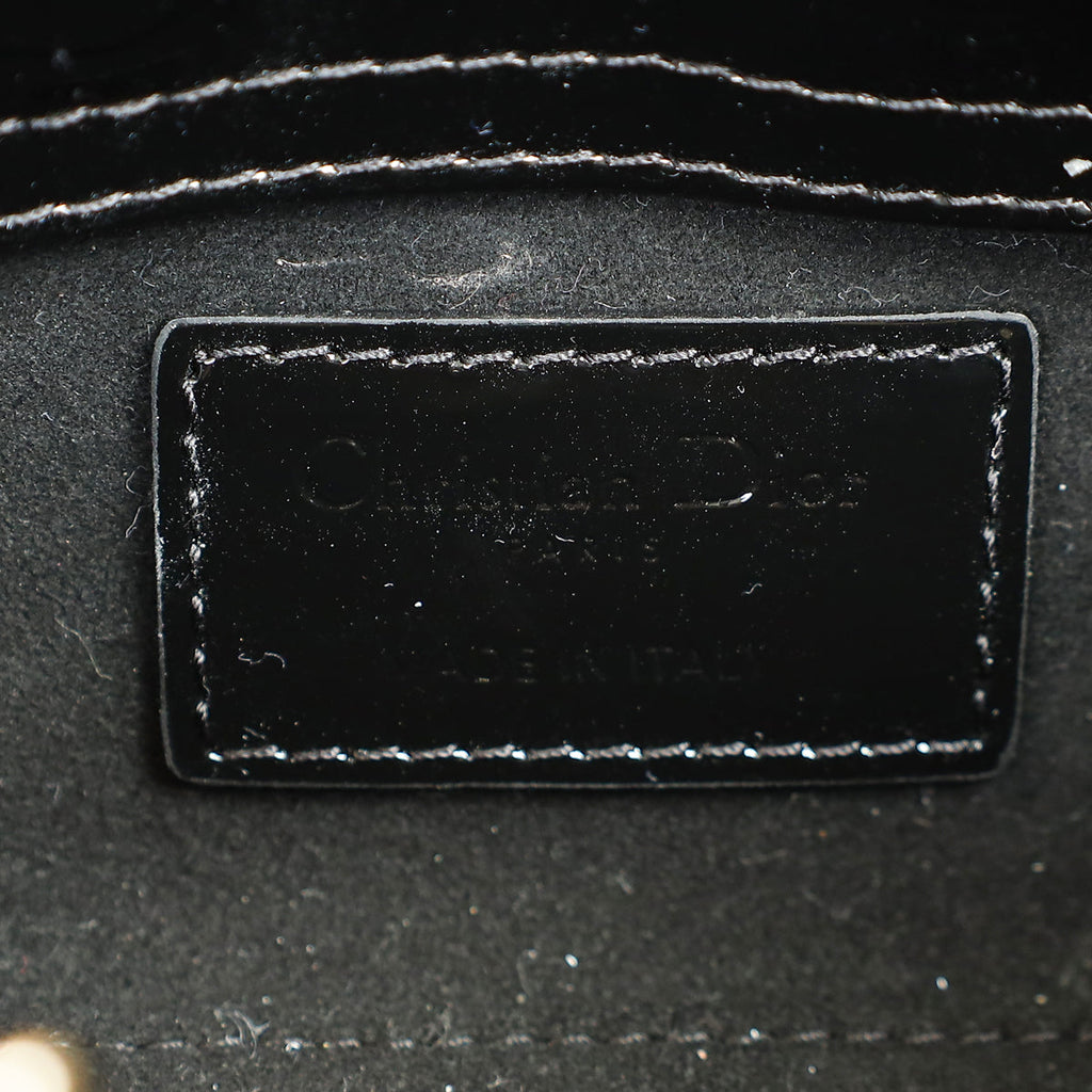 Christian Dior Black Lady D-joy Micro Bag