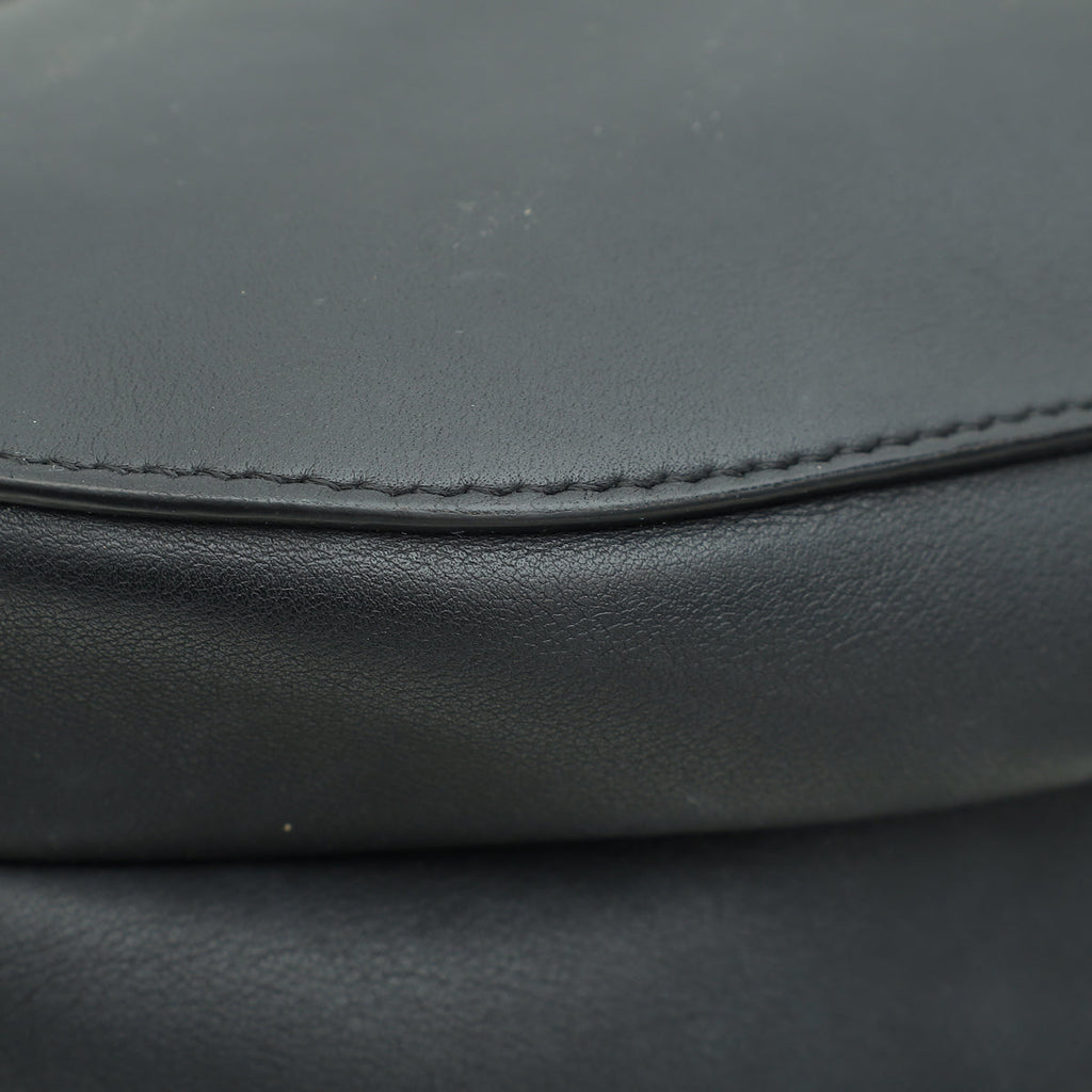 Christian Dior So Black Saddle Medium Bag