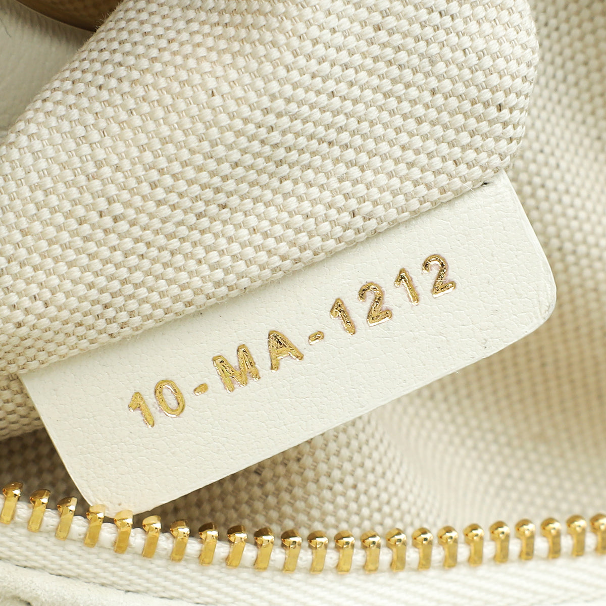 Christian Dior White The Lady 95.22 Bag