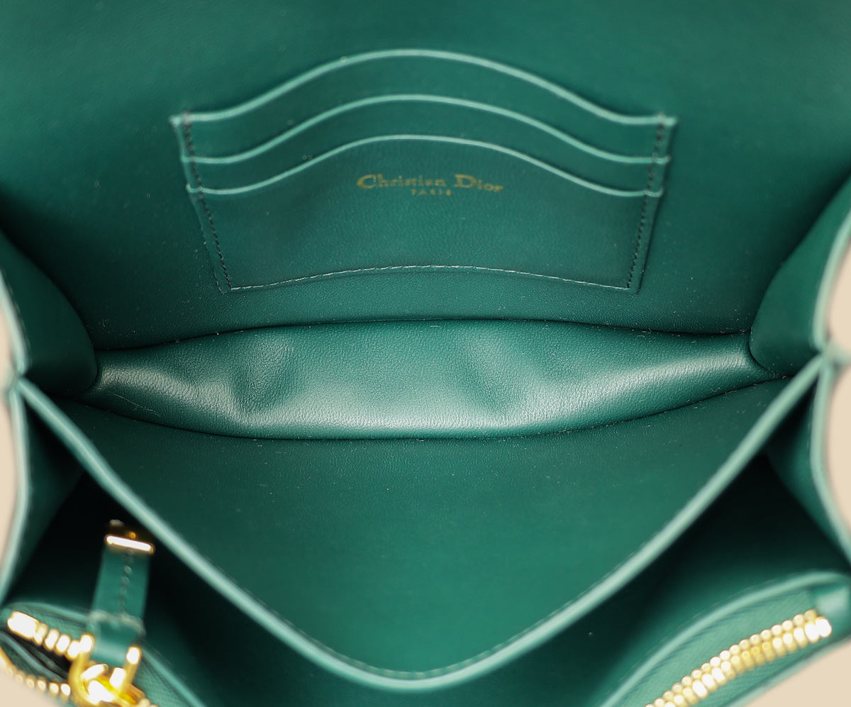 Christian Dior Dark Green Miss Caro Mini Bag