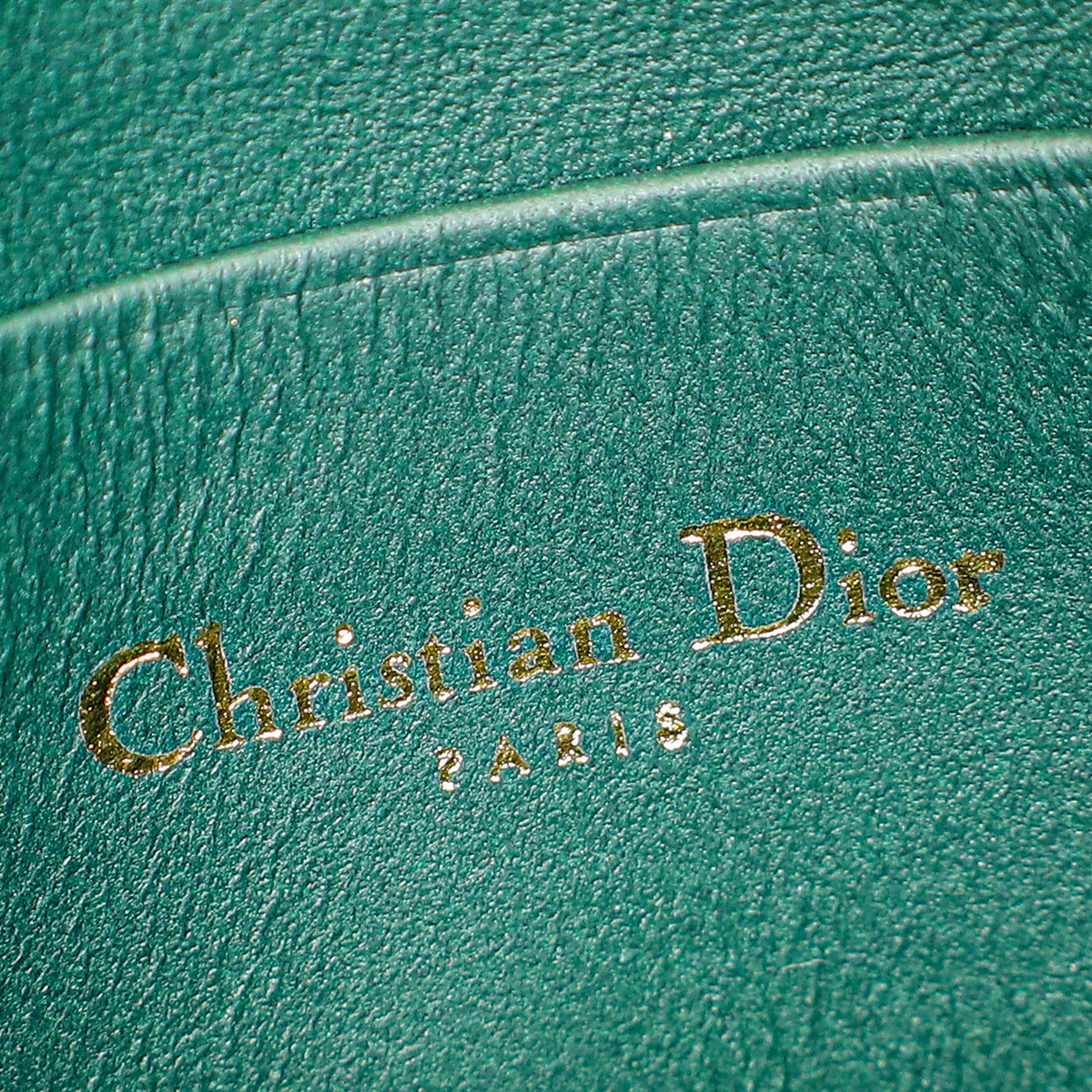 Christian Dior Dark Green Miss Caro Mini Bag