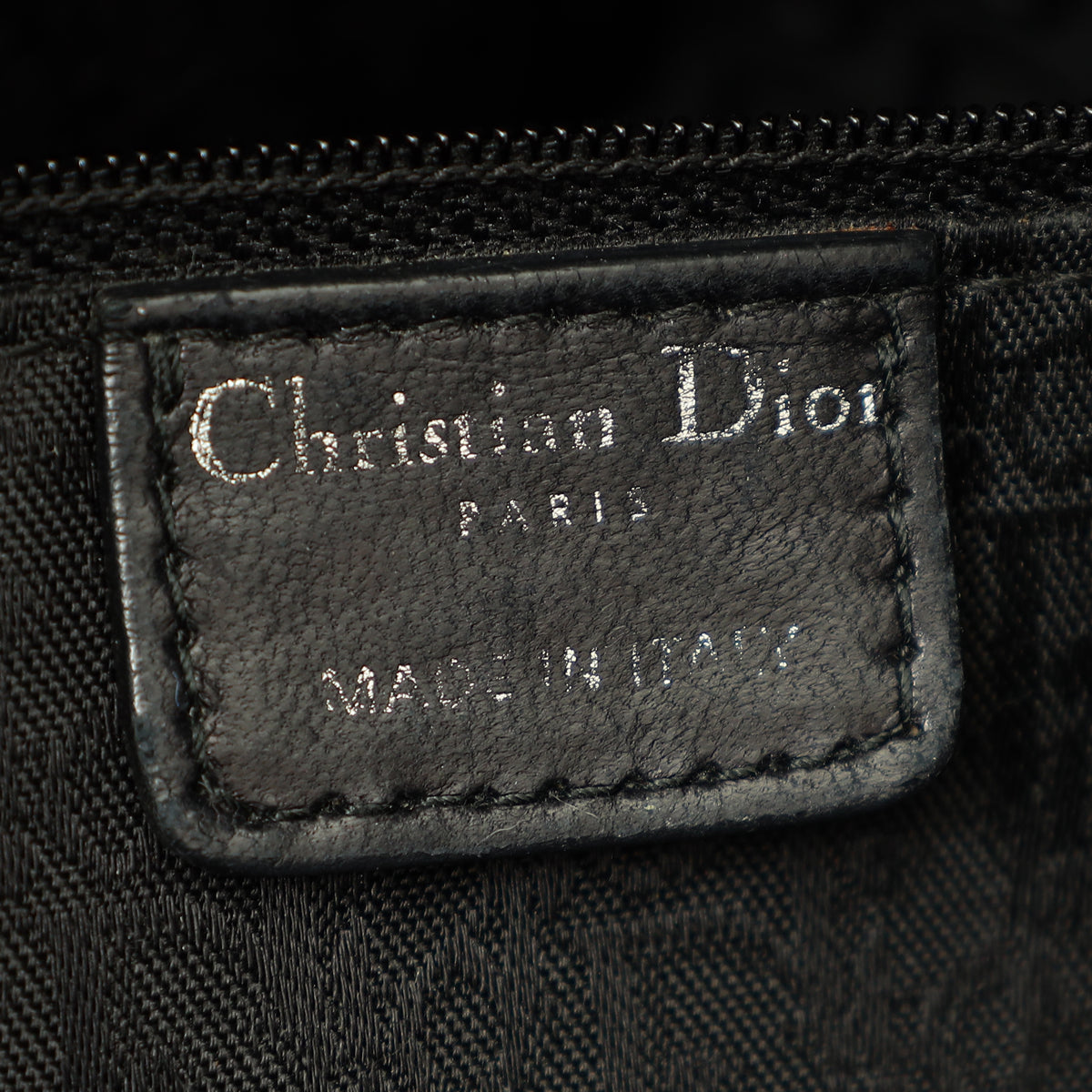 Christian Dior Black Lady Dior Large Bag