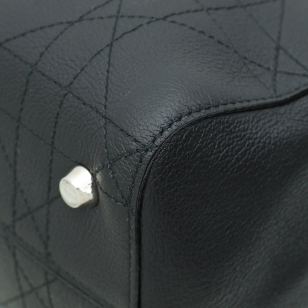 Christian Dior Black "UltraDior" Tote Medium Bag