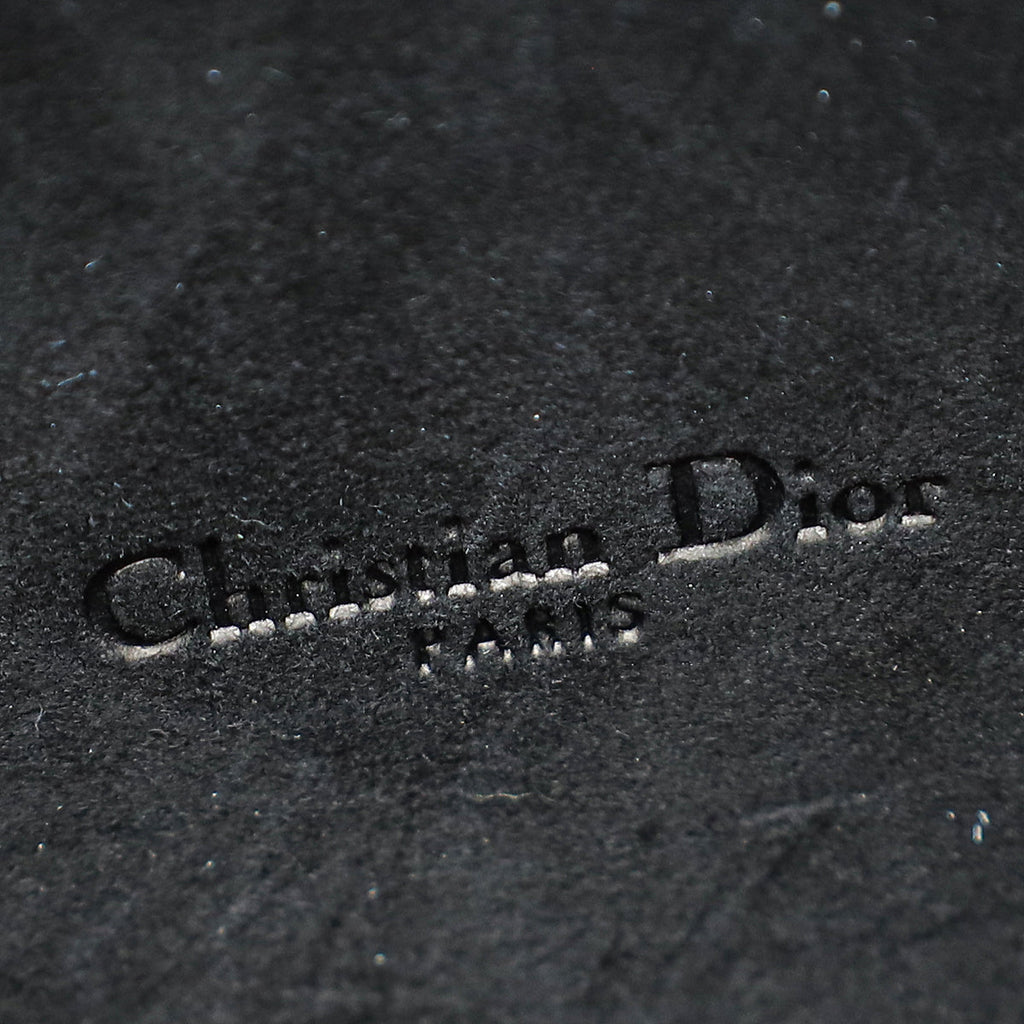Christian Dior Black Caro Double Pouch Camera Bag