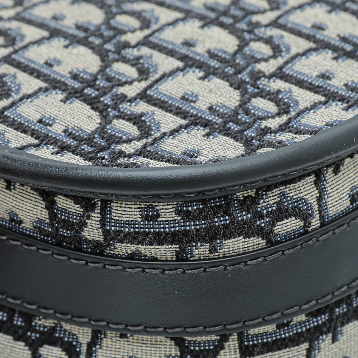 Christian Dior Navy Dior Oblique Bobby Medium Bag