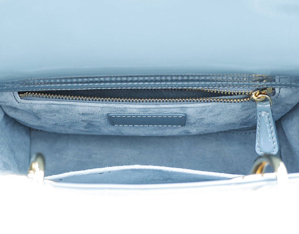Christian Dior Cloud Blue Lady Dior Small Bag