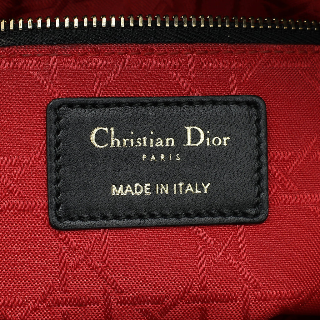 Christian Dior Black My ABCDior Lady Dior Small Bag