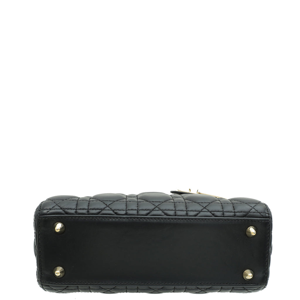 Christian Dior Black My ABCDior Lady Dior Small Bag
