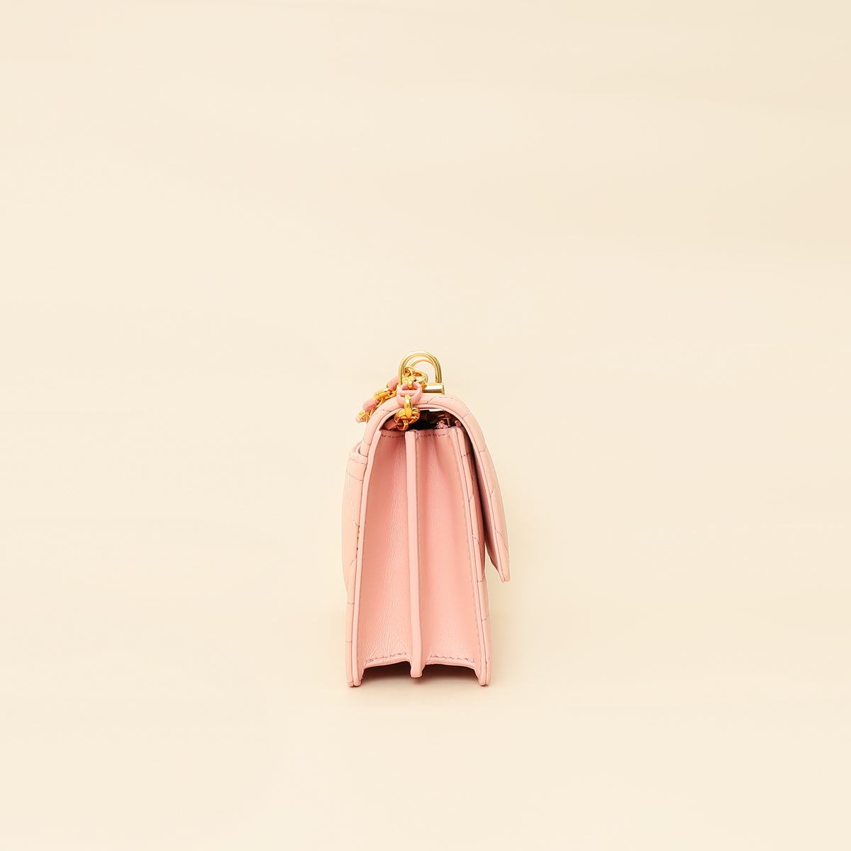 Christian Dior Pink Macrocannage Mini Caro Bag