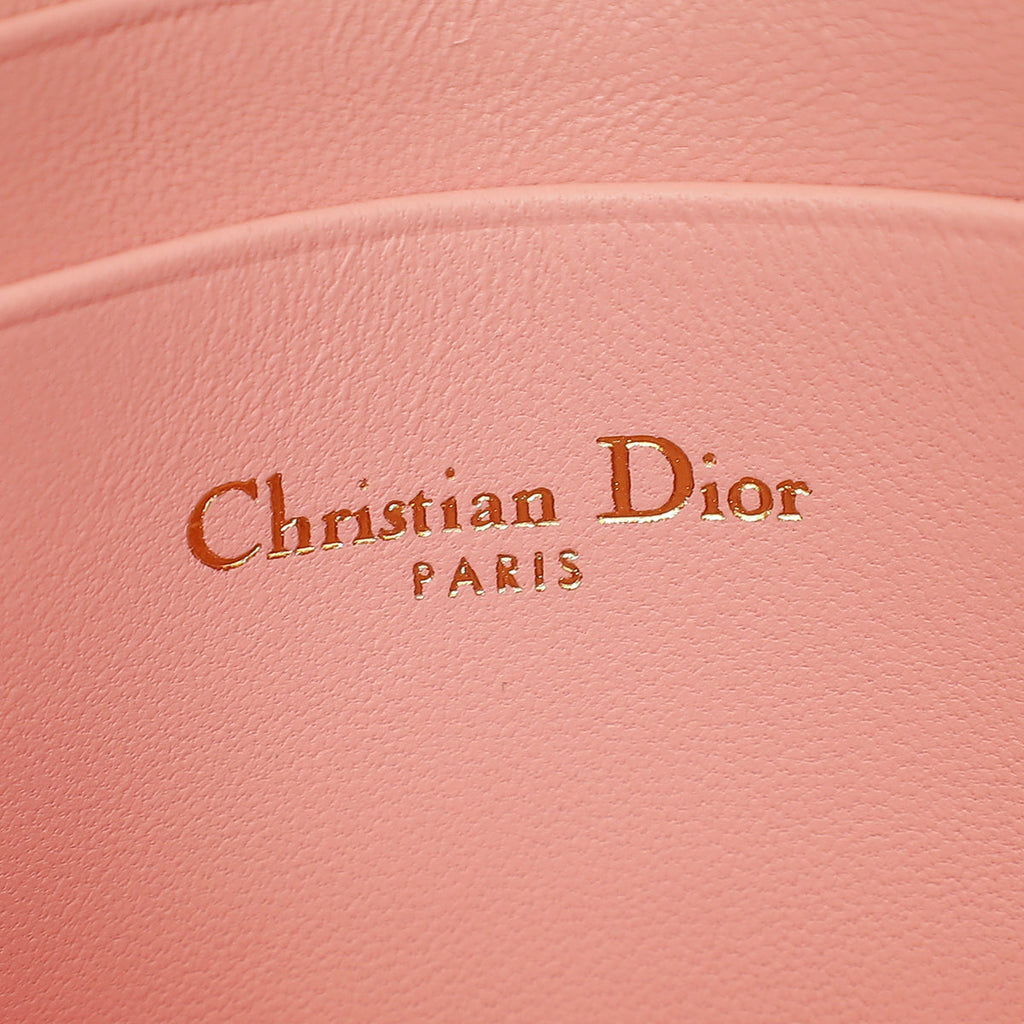 Christian Dior Pink Macrocannage Mini Caro Bag