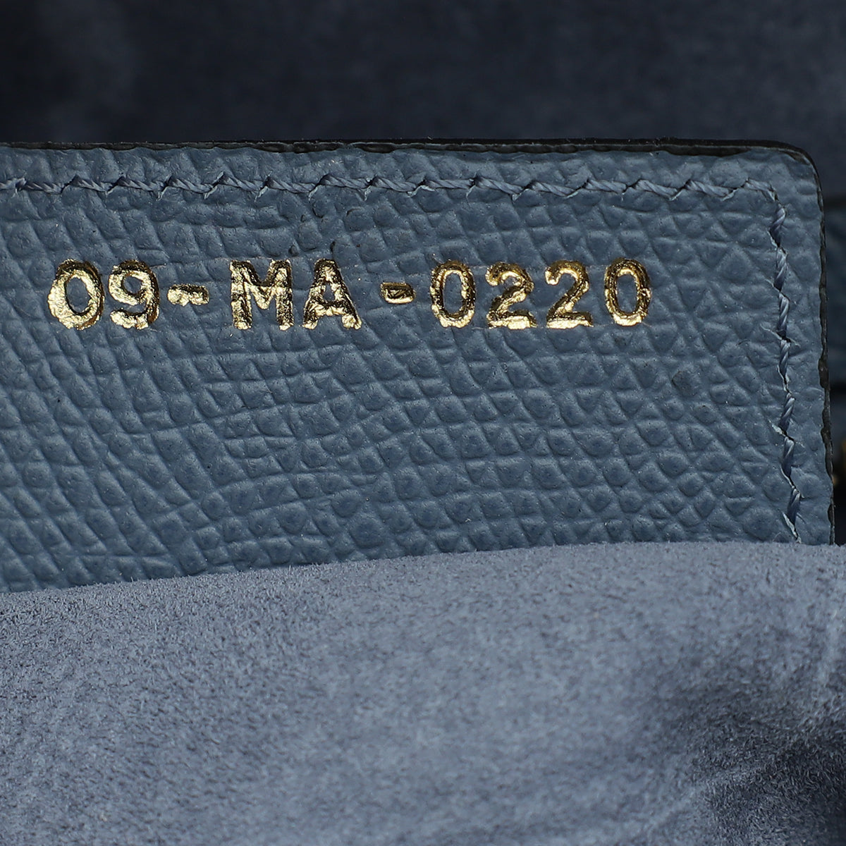 Christian Dior Blue Saddle Medium Bag