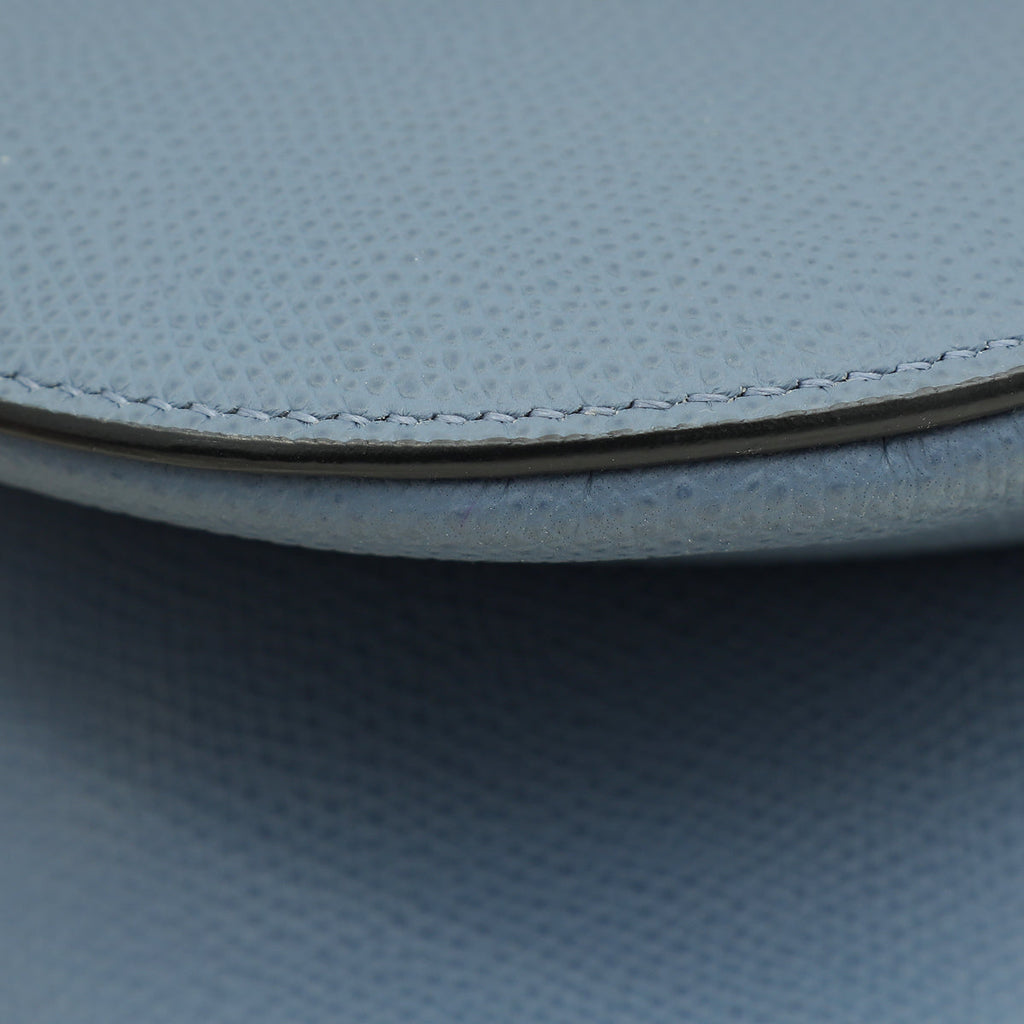 Christian Dior Blue Saddle Medium Bag