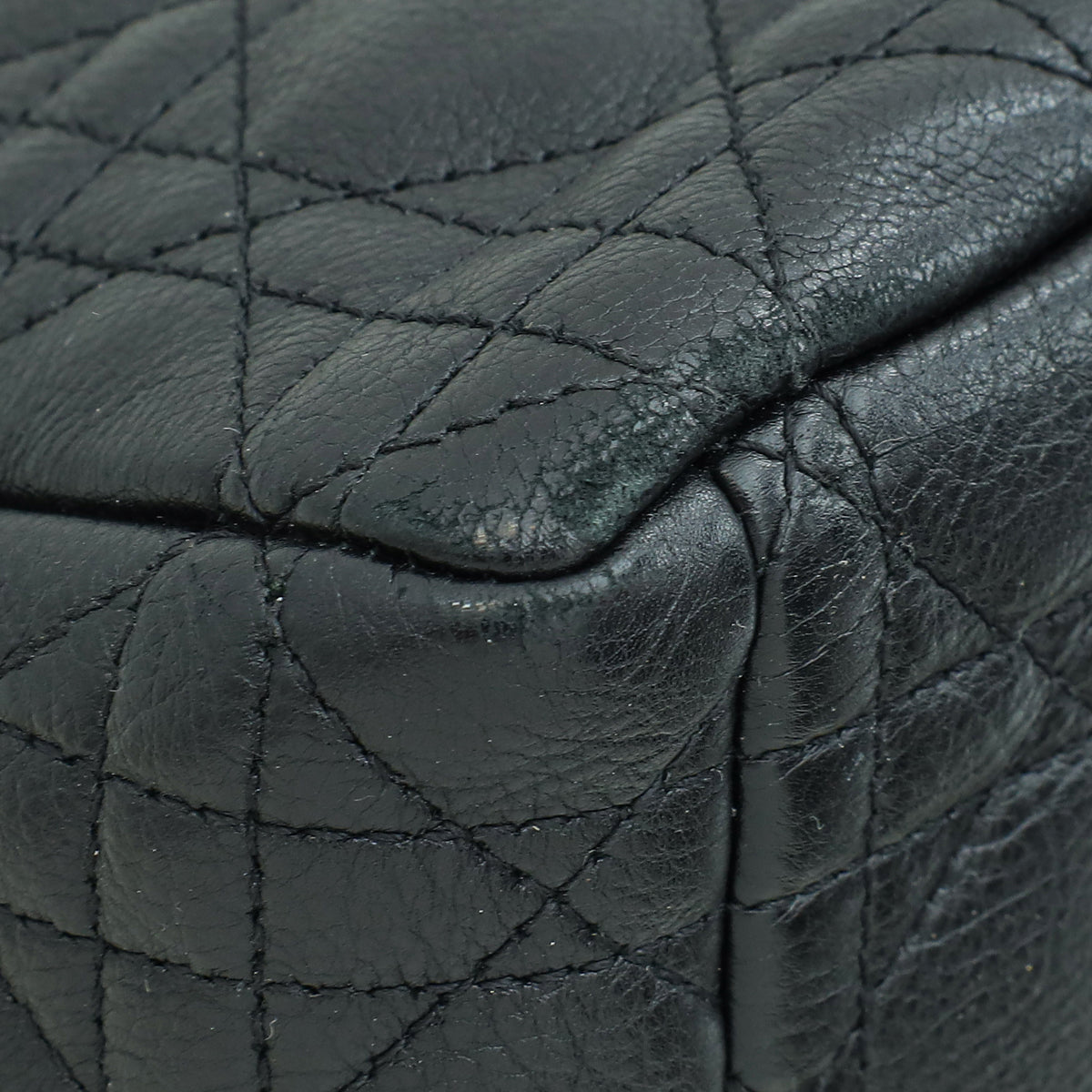 Christian Dior Black Caro Medium Shoulder Bag