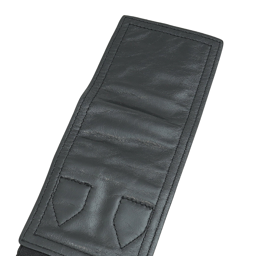 Christian Dior Black Saddle Belt Bag