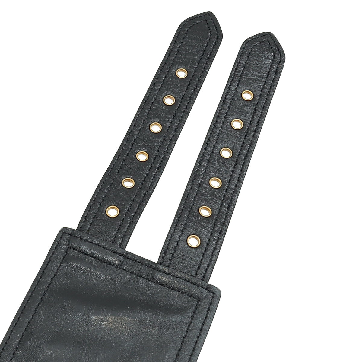 Christian Dior Black Saddle Belt Bag