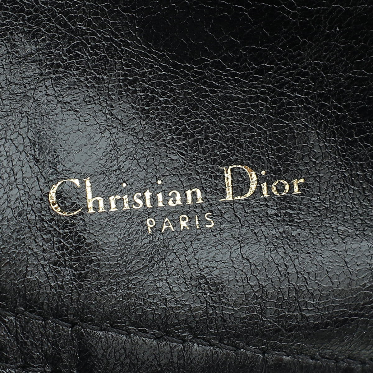 Christian Dior Black Saddle Belt Bag