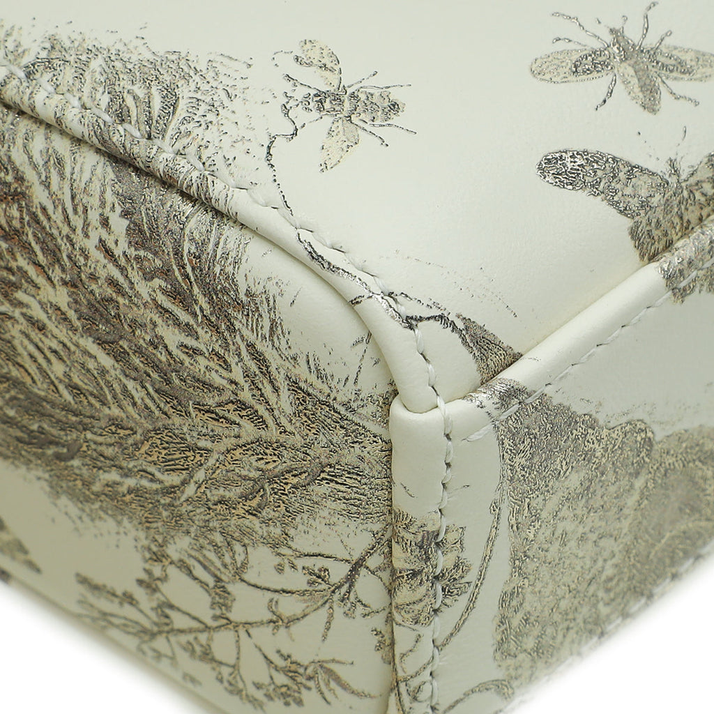Christian Dior Latte Cabinet de Curiosités Print Lady D-Joy Medium Bag