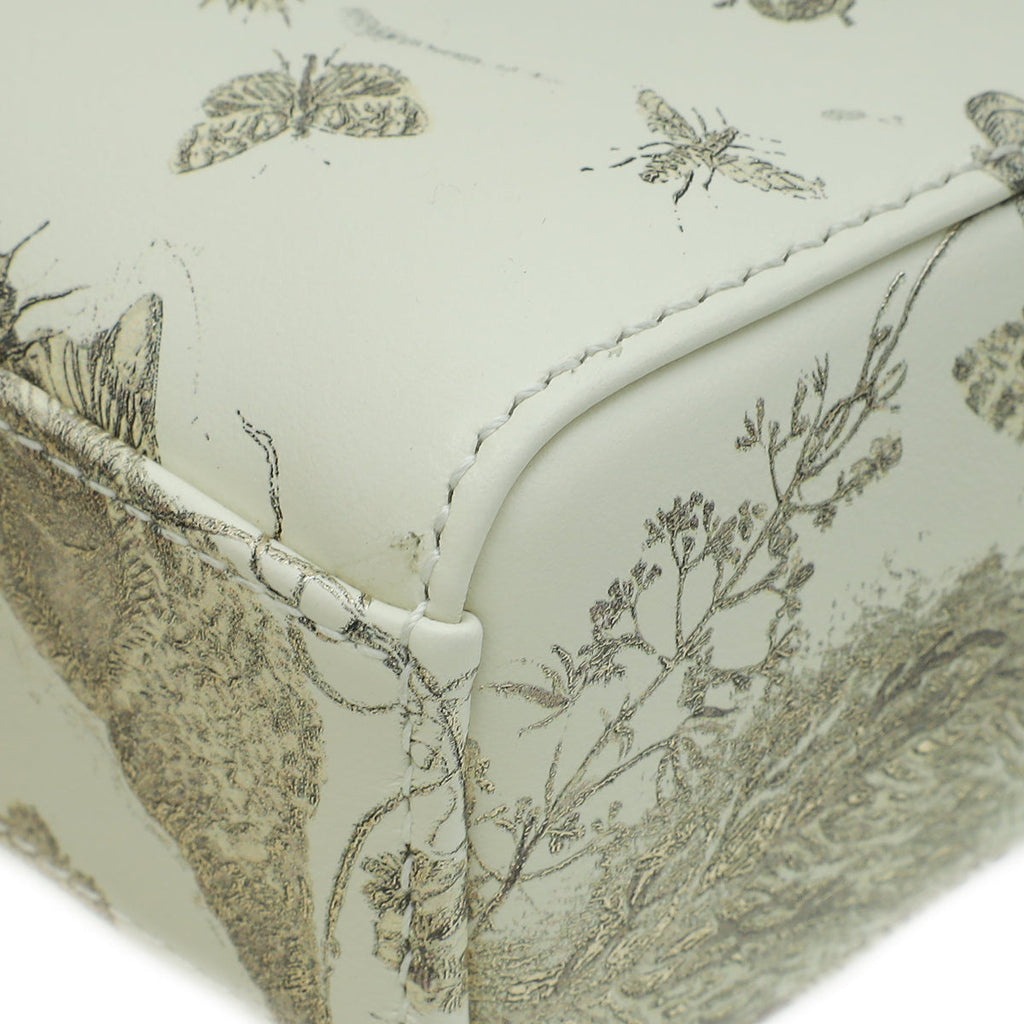 Christian Dior Latte Cabinet de Curiosités Print Lady D-Joy Medium Bag