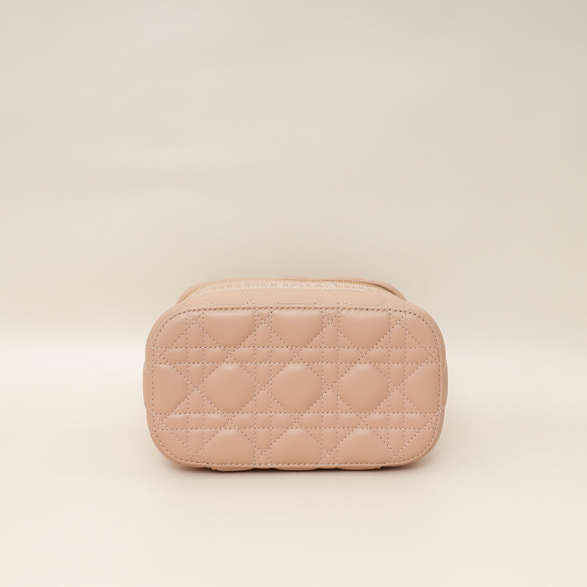 Christian Dior Nude Cannage Diortravel Vanity Case